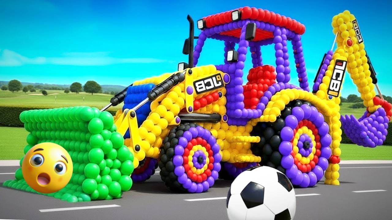 Мультики для детей. Превращение воздушных шариков в животных и авто технику. Мультики для малышей смотреть онлайн