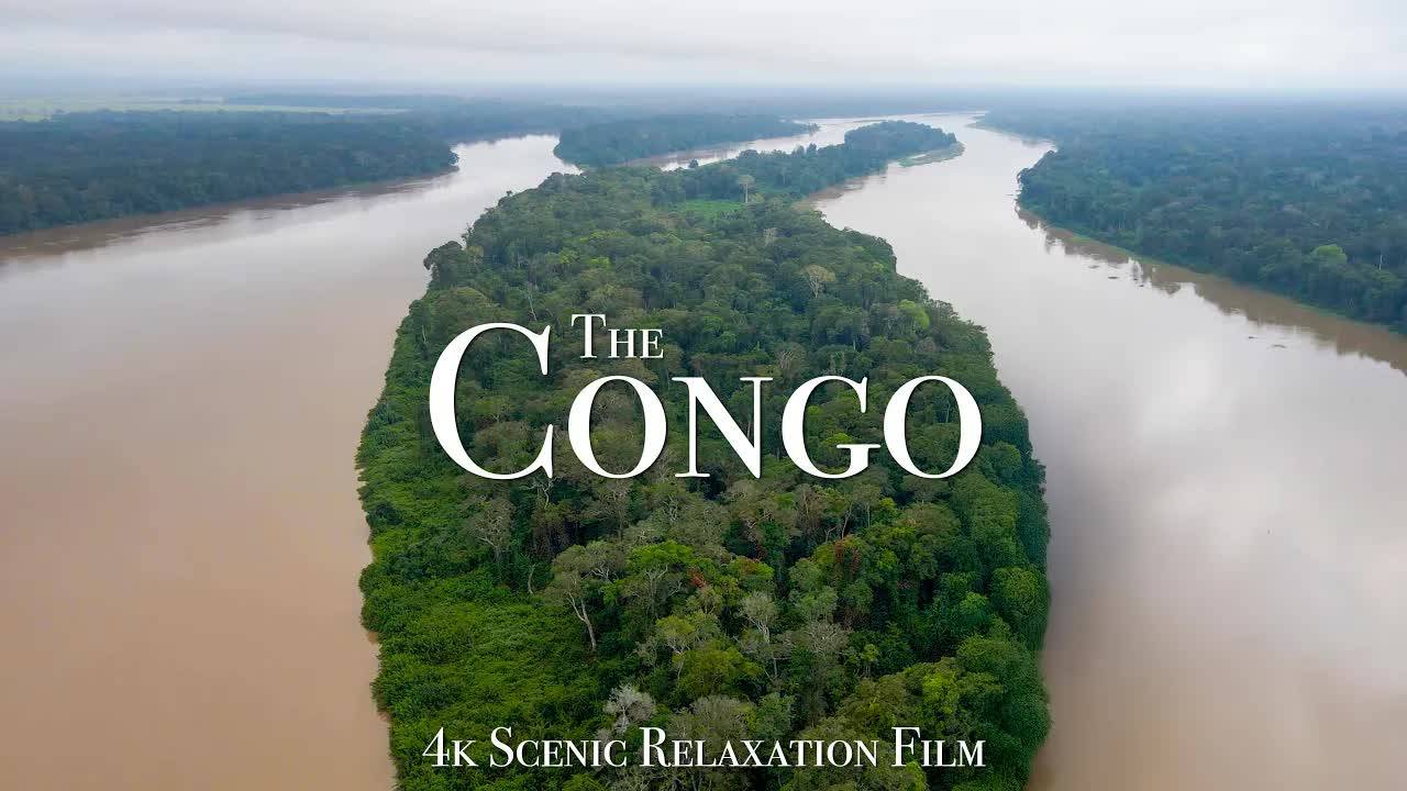 The Congo 4K - Scenic Relaxation Film With African Music смотреть онлайн