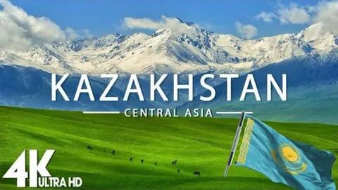 Kazakhstan 4K - Scenic Relaxation Film With Calming Music