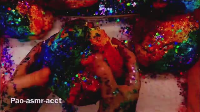 АСМР!!! Снежная радуга???????? смотреть онлайн