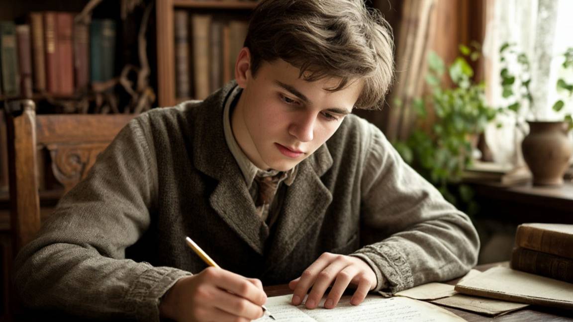 ©Я к вам пишу! Сергей Весенин-стихи смотреть онлайн