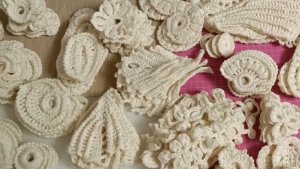 Ирландское кружево. Вяжу мотивы. часть 1