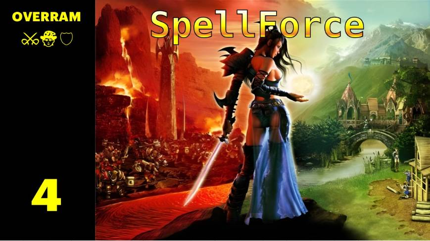 SpellForce # 4 Помогли толпе эльфиек и теперь прём в Зеленополье