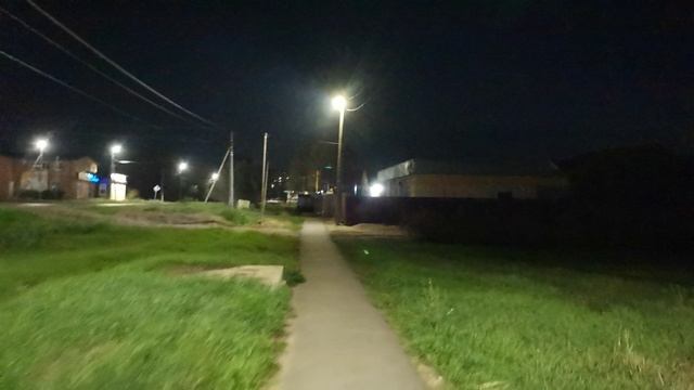 Рыбасова балка, в Сальске ночью, улица Суворова