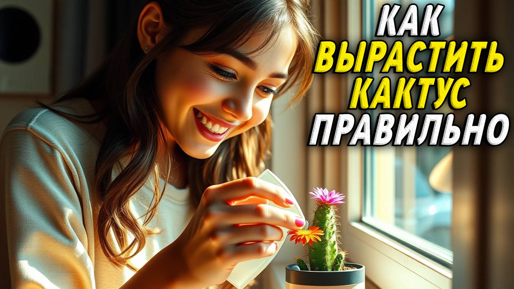 Как вырастить кактус смотреть онлайн