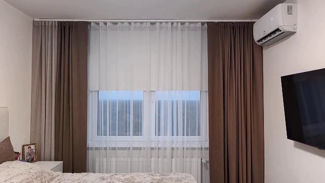 Рулонные шторы блэкаут, система Coulisse с электроприводом с Wi Fi и управлением голосом через Яндек