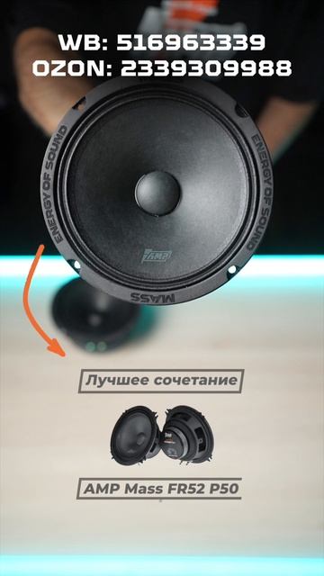 Громкая эстрадная акустика AMP MASS FR65P120 / Покупай здесь: WB: 516963339 ; OZON: 2339309988