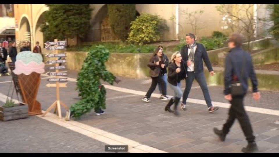 SURPRISINGLY, EVERYONE WENT ON THE RUN FOR THE BUSHMAN смотреть онлайн