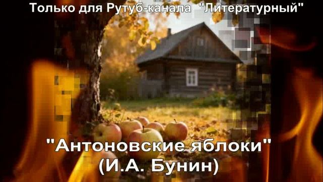 Антоновские яблоки: краткое содержание смотреть онлайн