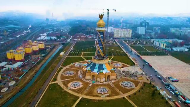 Благоустройство города Душанбе 2023 год. смотреть онлайн