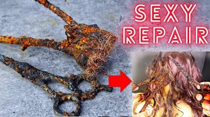 💈НАШЁЛ СТАРИННУЮ БРИТВУ И ЯПОНСКИЕ НОЖНИЦЫ! Реставрация, Которая ПОТРЯСЛА Интернет! ✂️🔥