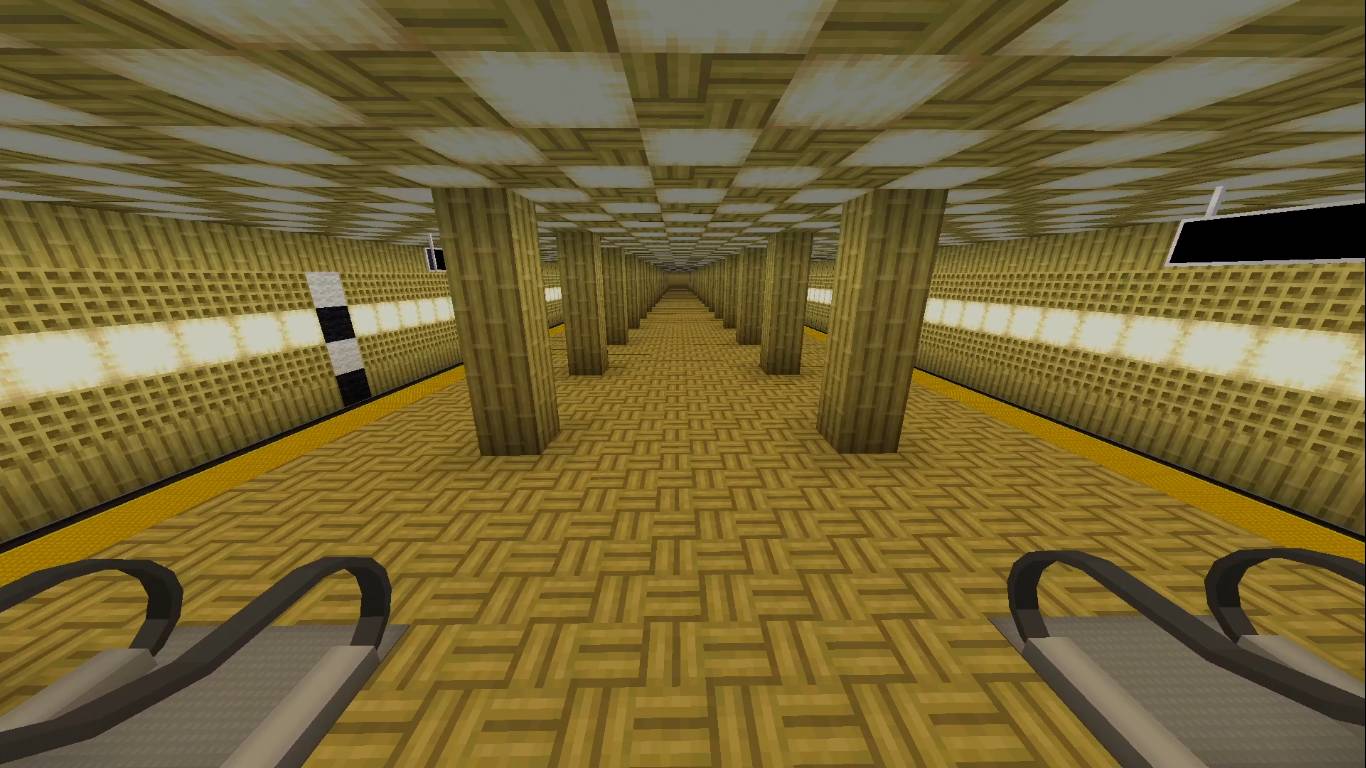 Строю станцию "Бамбуковая" для своего метро в Майнкрафт смотреть онлайн
