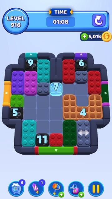 Color Block Jam 916 Уровень смотреть онлайн