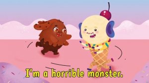Песенка №2 «Я ужасный монстр! «- Super Minds Starter (2nd) - Unit 2 - Run! I'm a horrible monster!