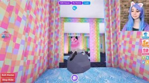 Я УДОЧЕРИЛА КАМЕНЬ! Adopt me Roblox