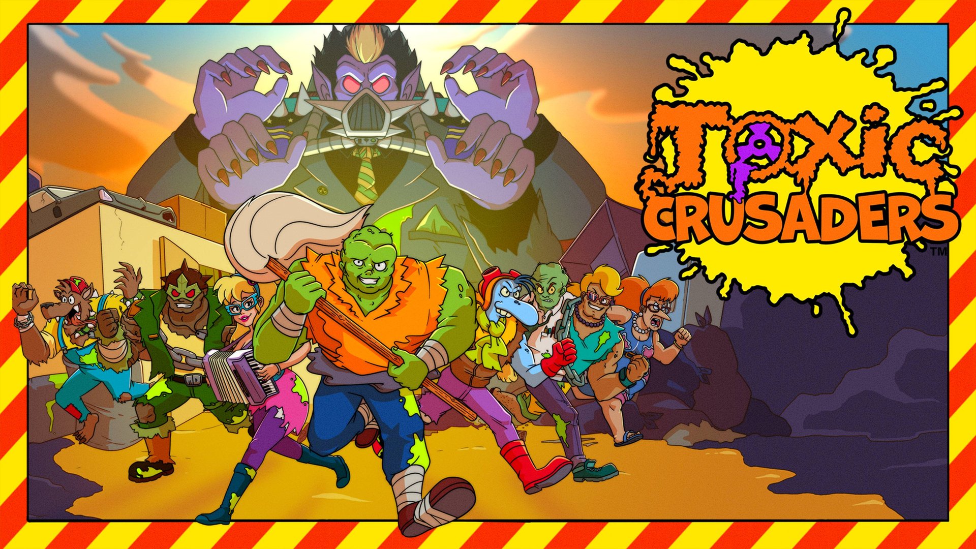 Toxic Crusaders 2025 Трейлер + геймплей смотреть онлайн