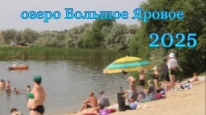 Озеро Большое Яровое. 2025 год