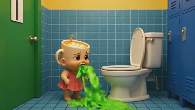 Балерина Капучино выздоравливает после того, как съела мороженое с муравьями