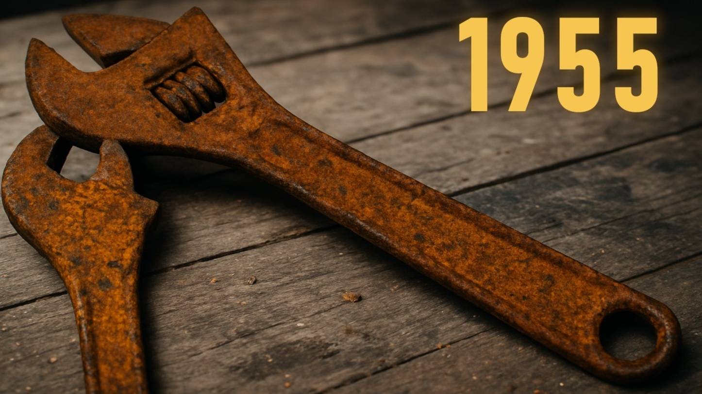 🔩 ЭТОМУ КЛЮЧУ 70 ЛЕТ! Реставрация Немецкого Инструмента из Прошлого Века! 😱