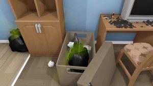 ПРИЩЕМИЛ СЕБЯ ОКНОМ, ПОКА УБИРАЛСЯ В VR! House Flipper