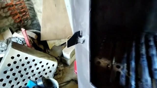 печь под казказан из пропановского балона