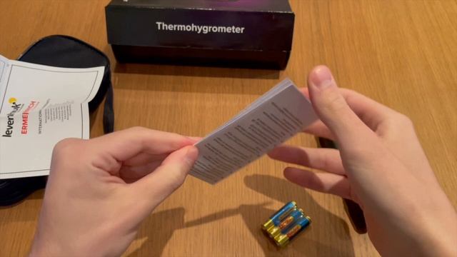 Термогигрометр Ermenrich Wett TU30 | Ermenrich – видео распаковки смотреть онлайн