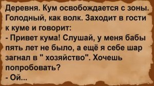Кума, я себе шар загнал, хочешь попробовать. Сборник анекдотов