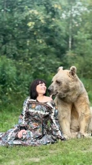 Медведь Степан. Одно удовольствие с ним работать ))