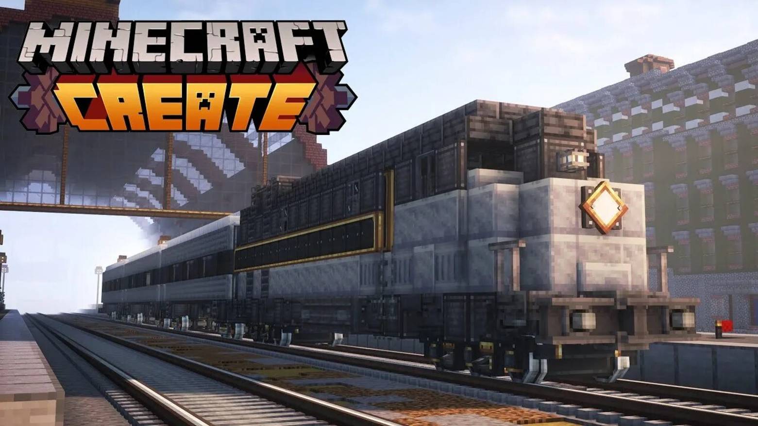 как создать поезд в моде create и все основные функции смотреть онлайн