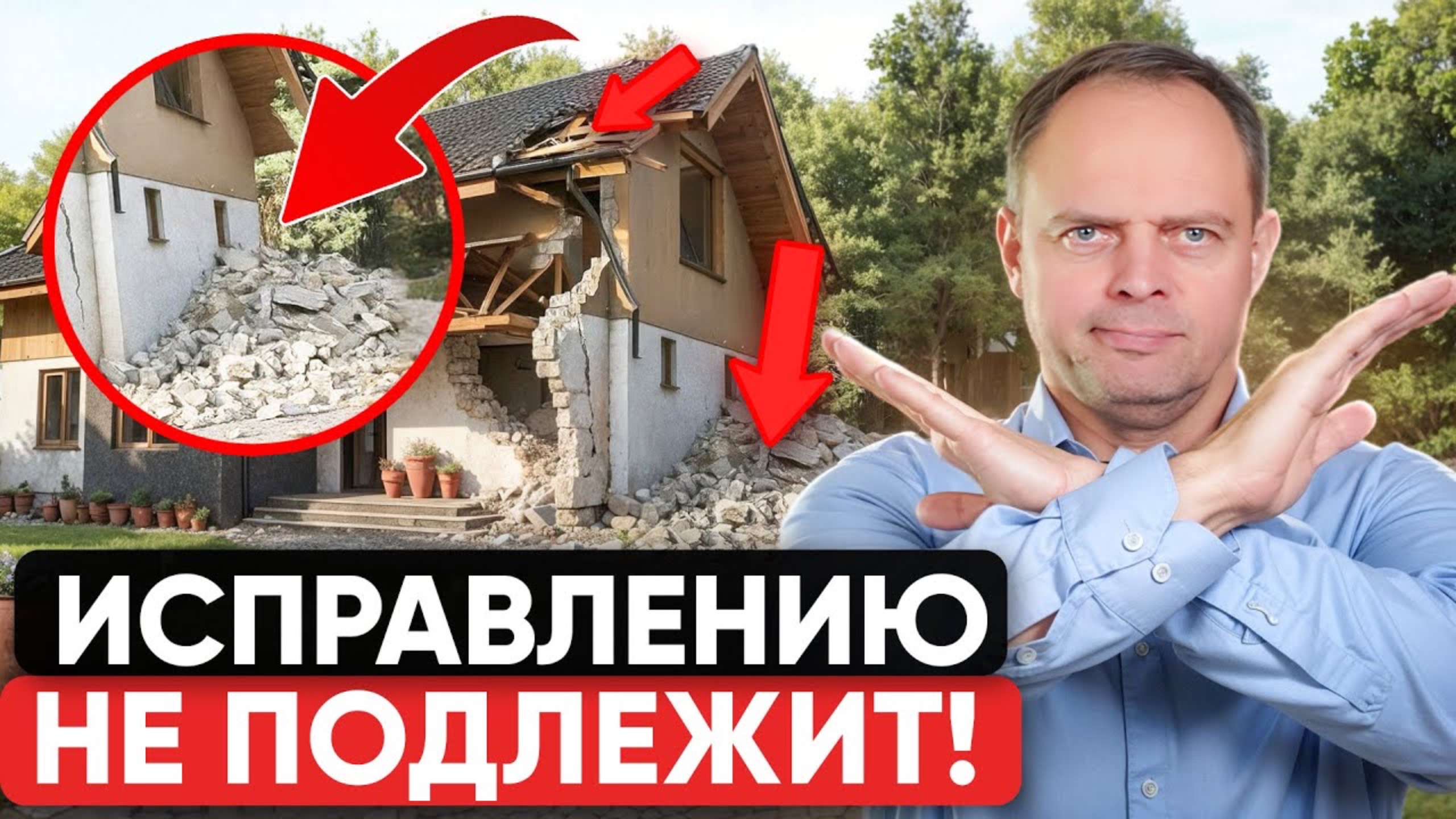 ЭТИ 10 ошибок при строительстве дома приведут К ОБРУШЕНИЮ! О них МОЛЧАТ строители! смотреть онлайн