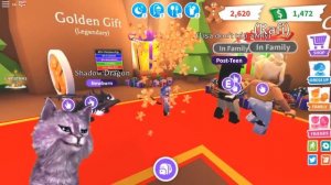 НОВЫЙ ГОД В АДОПТ МИ катаюсь на оленях и коньках обновление!