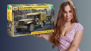 Собираем Dodge 34 WC57. Американский армейский автомобиль