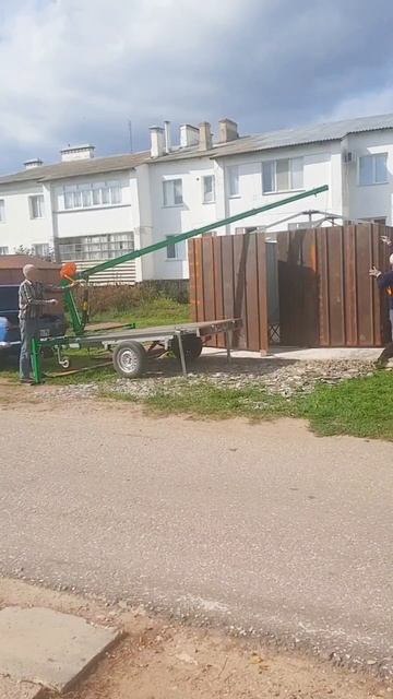 мини кран на прицеп смотреть онлайн