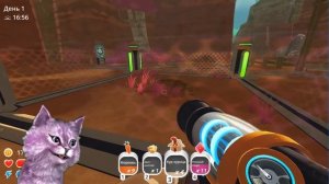 СИМУЛЯТОР ФЕРМЫ СЛИЗНЕЙ slime rancher говорящая КОШКА ЛАНА играет