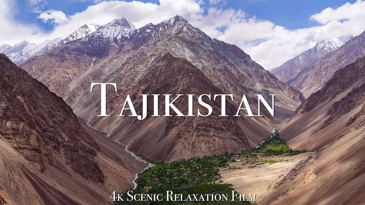 Tajikistan 4K - Scenic Relaxation Film With Calming Music смотреть онлайн