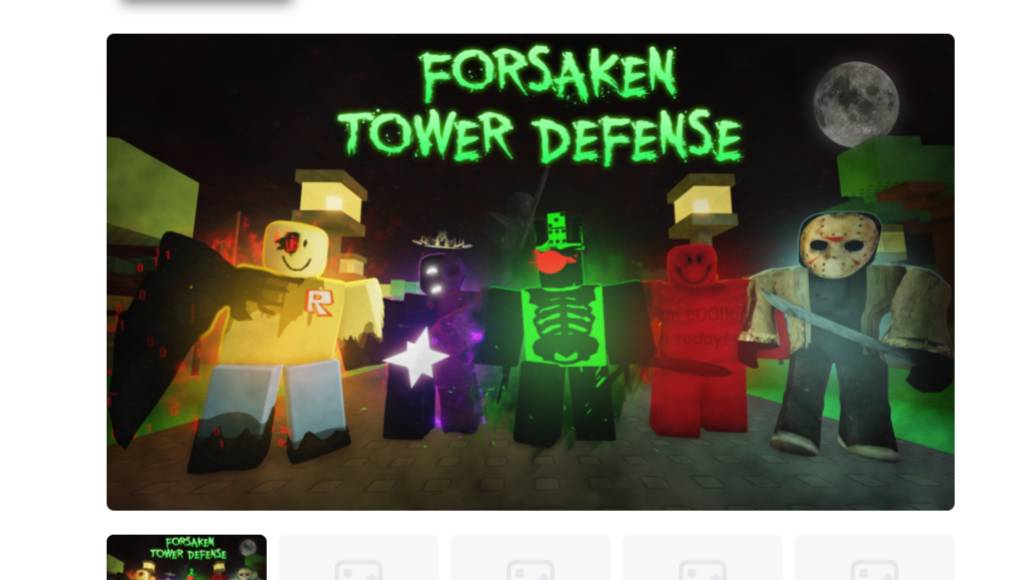 Играю в Forsaken Tower Defense!