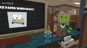 ДОСТАЛА ВСЕХ НА РАБОТЕ В ВИАРЕ! (а вот степлер взбесился) Job Simulator