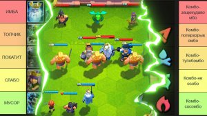 Тирлист и Лучшие Связки Merge Tactics | Clash Royale