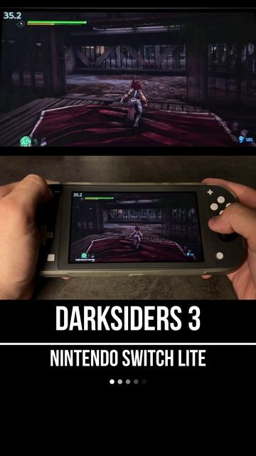 Darksiders 3 Nintendo Switch Lite Gameplay смотреть онлайн