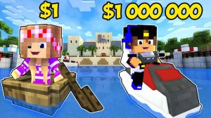 Майнкрафт но Девушка Гонки Кто быстрее Челлендж НУБ И ПРО ВИДЕО ТРОЛЛИНГ MINECRAFT Евгенбро