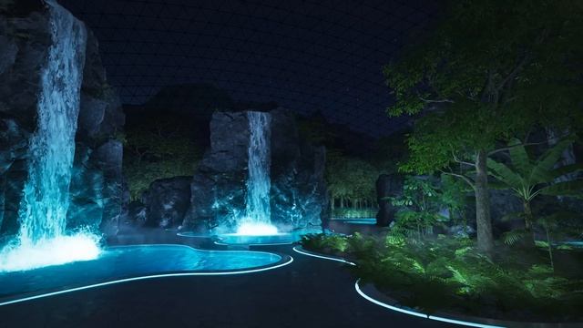 Eden Prime ｜ 2-Hour Pool Ambience On A Distant Exoplanet