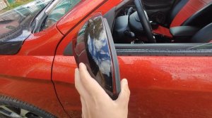 установка накладок на зеркала веста