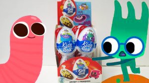 Умные и хрустящие яйца с сюрпризом! Ум и Хрум KIDS BOX