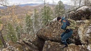 Пропавшая в лесу семья из Красноярска могла упасть в обрыв между скалами