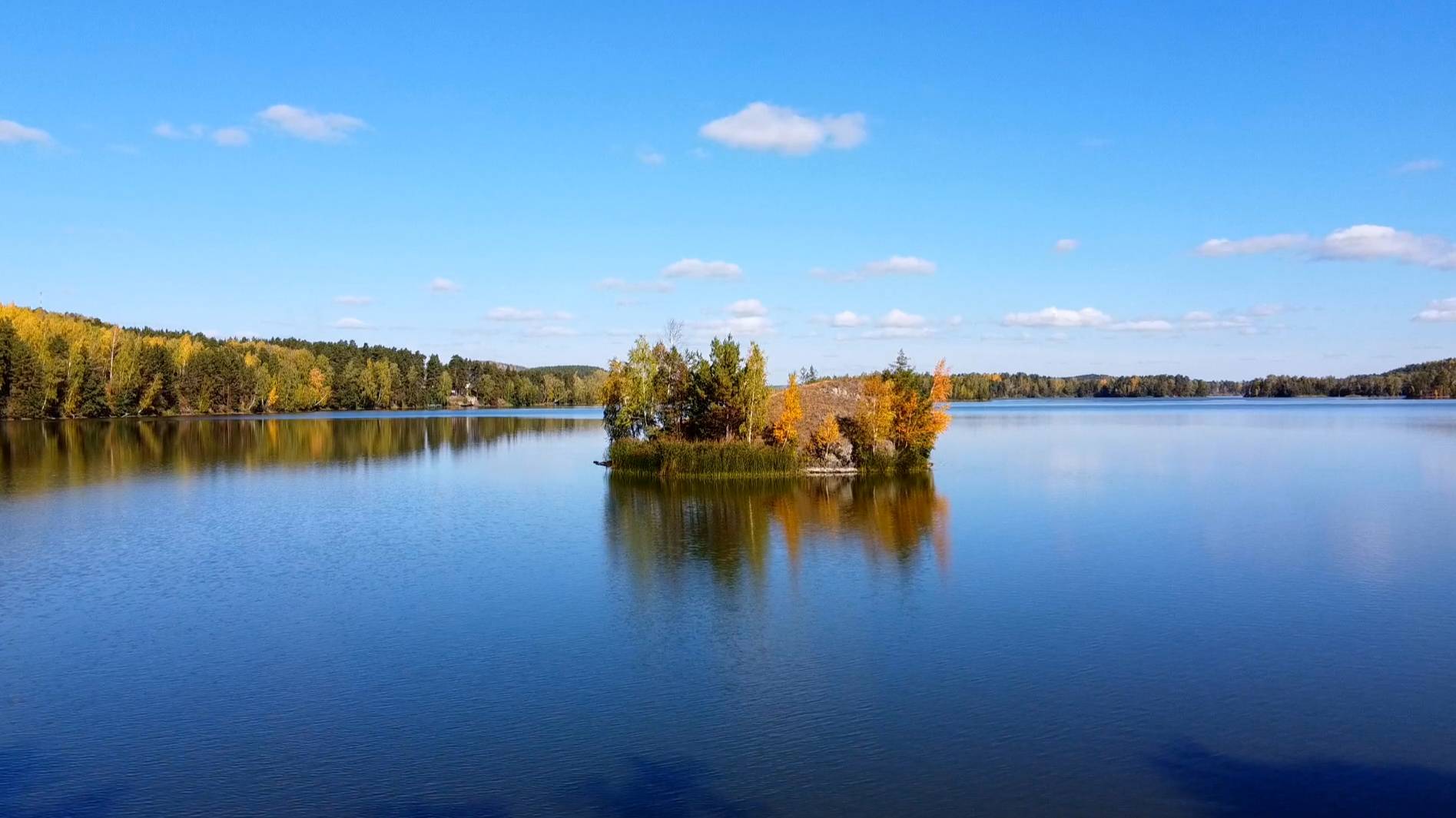 Осень. Озеро Сунгуль.