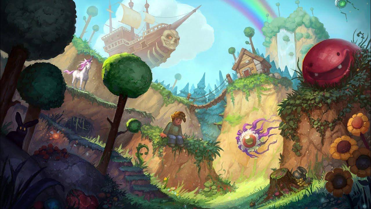 Path of Terraria. Глобальный мод#3 смотреть онлайн