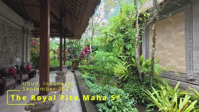 A Royal Pool Villa at The Royal Pita Maha 5* Hotel, Ubud, Indonesia смотреть онлайн