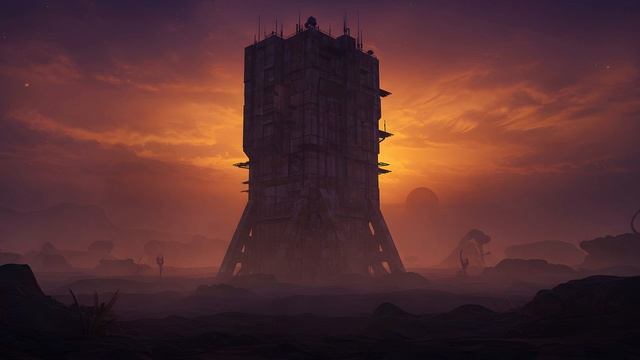 TWILIGHT ｜ Dark Dystopian Ambient ｜ Alien World Soundscape ｜ Dystopian Ambience, Background