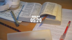 2 часа STUDY WITH ME ｜ Calm Piano🎹 ｜ Pomodoro 50-10 ｜ Rainy Day 🌧️