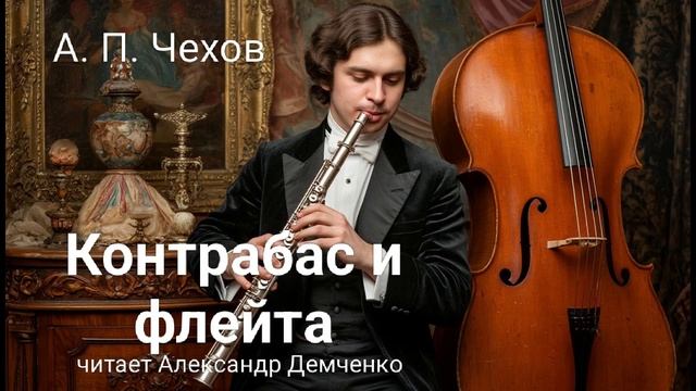 Чехов А. П. "Контрабас и флейта". Рассказ. Аудиокнига. смотреть онлайн